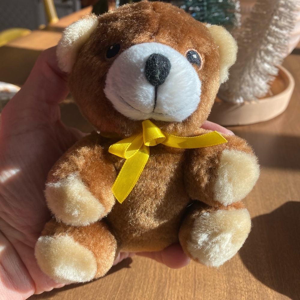 Bintage Similac Rosco Teddy Bear Plush 6”